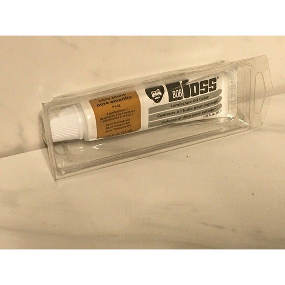 Bob Ross Landscape oil Paint 1.25oz Yellow Ochre - Picture 1 of 3
